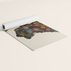 bison bone beige Yoga Mat Gallery Image 2