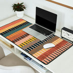 Mix of Stripes #2 Desk Mat Gallery Image 2