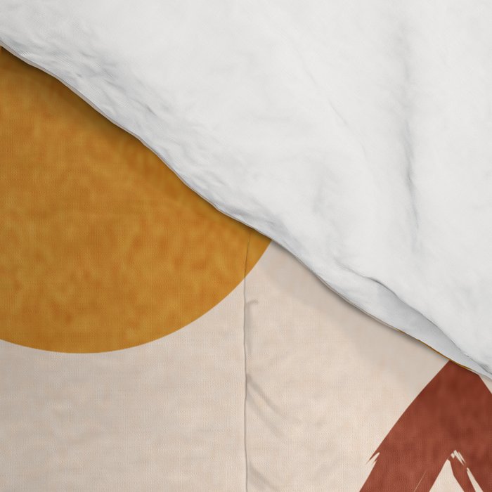 Mountain Minimal Comforter Gallery Image 4