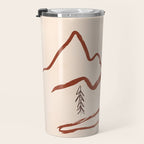 Mountain Minimal Travel Mug Gallery Image 3