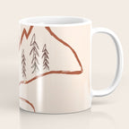 Mountain Minimal Coffee Mug Gallery Image 1