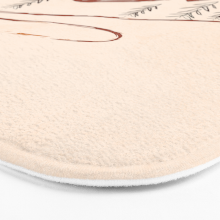Mountain Minimal Bath Mat Gallery Image 3