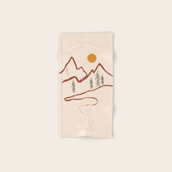 Mountain Minimal Towels Gallery Image 1