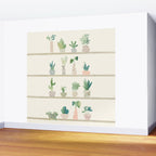 Little Plant Pots Wall Mural Gallery Image 2