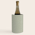 Lines II (Linen Sage) Wine Chiller Gallery Image 3