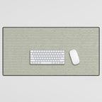 Lines II (Linen Sage) Desk Mat Gallery Image 1