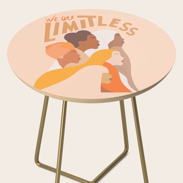 Girl Power - We are limitless  Side Table Gallery Image 2