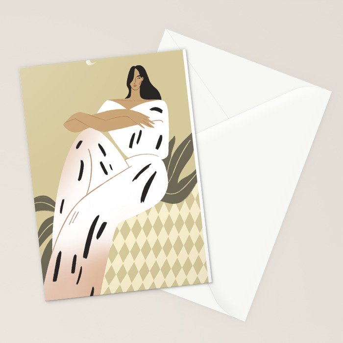 girl  Stationery Card Gallery Image 2