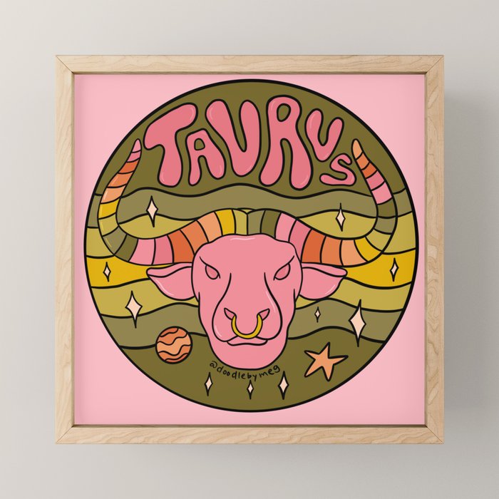 2020 Taurus Mini Art Print Gallery Image 1