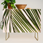 Tropical Sunset Ocean Palm Dream #2 #tropical #beach #wall #decor #art #society6 Credenza Gallery Image 1