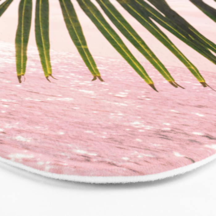 Tropical Sunset Ocean Palm Dream #2 #tropical #beach #wall #decor #art #society6 Bath Mat Gallery Image 3