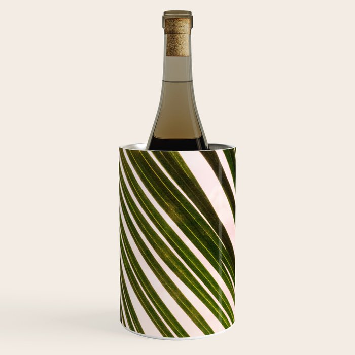 Tropical Sunset Ocean Palm Dream #2 #tropical #beach #wall #decor #art #society6 Wine Chiller Gallery Image 1