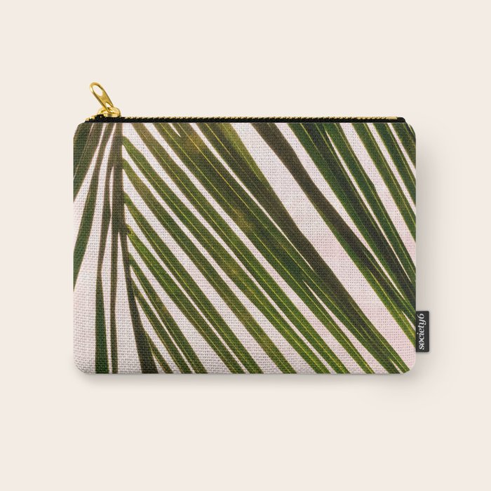 Tropical Sunset Ocean Palm Dream #2 #tropical #beach #wall #decor #art #society6 Carry All Pouch Gallery Image 1