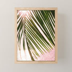 Tropical Sunset Ocean Palm Dream #2 #tropical #beach #wall #decor #art #society6 Mini Art Print Gallery Image 1