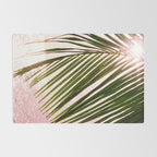 Tropical Sunset Ocean Palm Dream #2 #tropical #beach #wall #decor #art #society6 Rug Gallery Image 2