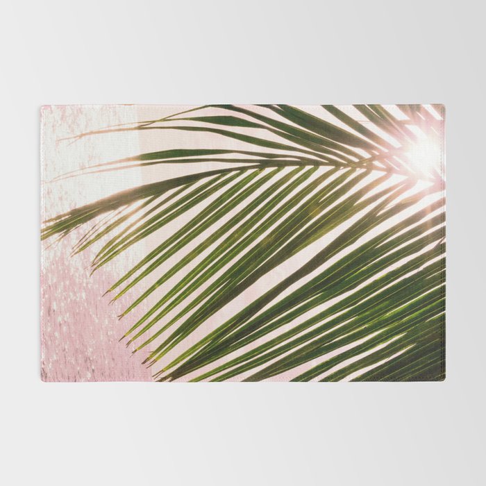 Tropical Sunset Ocean Palm Dream #2 #tropical #beach #wall #decor #art #society6 Rug Gallery Image 2