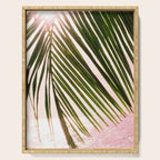 Tropical Sunset Ocean Palm Dream #2 #tropical #beach #wall #decor #art #society6 Serving Tray Gallery Image 1