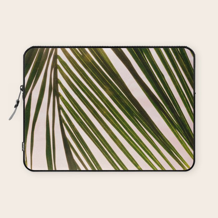 Tropical Sunset Ocean Palm Dream #2 #tropical #beach #wall #decor #art #society6 Laptop Sleeve Gallery Image 1