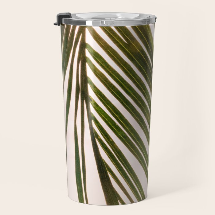 Tropical Sunset Ocean Palm Dream #2 #tropical #beach #wall #decor #art #society6 Travel Mug Gallery Image 3