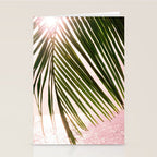 Tropical Sunset Ocean Palm Dream #2 #tropical #beach #wall #decor #art #society6 Stationery Card Gallery Image 2
