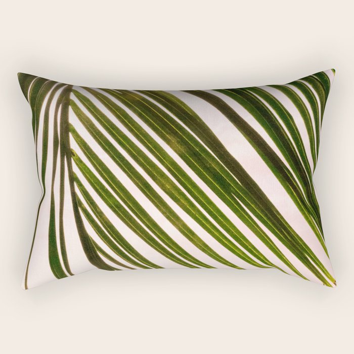 Tropical Sunset Ocean Palm Dream #2 #tropical #beach #wall #decor #art #society6 Rectangular Pillow Gallery Image 1