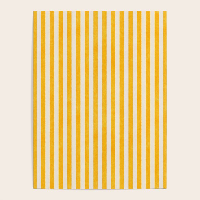 STRIPES - 07 - Goldenrod Poster Gallery Image 1