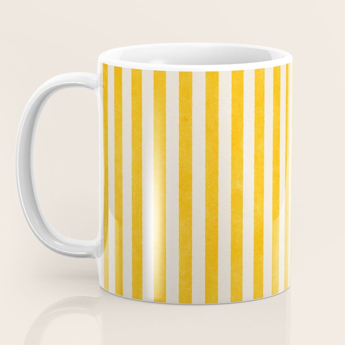 STRIPES - 07 - Goldenrod Coffee Mug Gallery Image 3