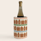 Gingerbread Village Stripe Wine Chiller Gallery Image 1