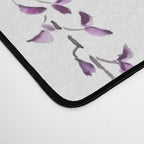 purple wisteria in bloom Desk Mat Gallery Image 4