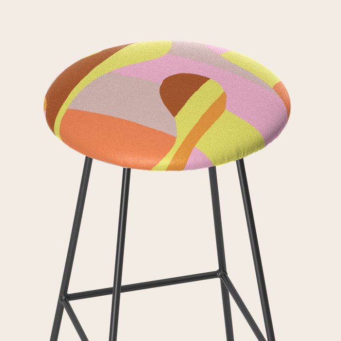 Golden Curve Stool Gallery Image 2