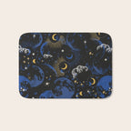 Night sky of stars abstract D Bath Mat Gallery Image 1