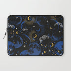 Night sky of stars abstract D Laptop Sleeve Gallery Image 1