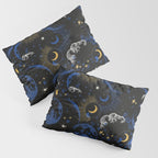 Night sky of stars abstract D Pillow Sham Gallery Image 3