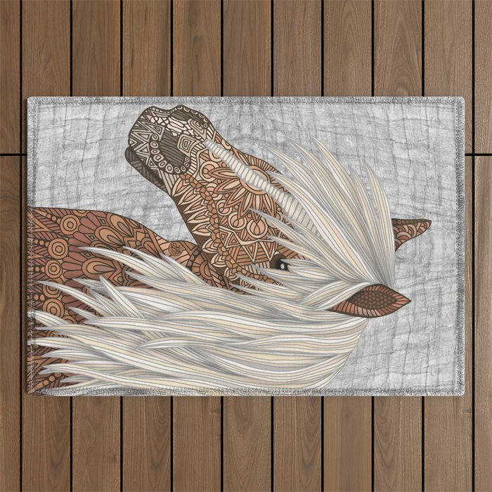 Haflinger Horse Outdoor Rug Gallery Image 1