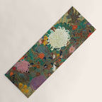 flower Japanese painting Yoga Mat Gallery Image 1