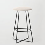Color Block Lines IX Subtle Off White Stool Gallery Image 1