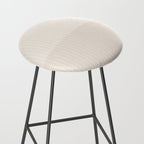 Color Block Lines IX Subtle Off White Stool Gallery Image 2