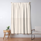 Color Block Lines IX Subtle Off White Window Curtain Gallery Image 5
