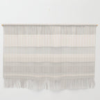 Color Block Lines IX Subtle Off White Wall Hanging Gallery Image 1