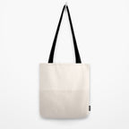 Color Block Lines IX Subtle Off White Tote Bag Gallery Image 2