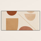 Modern Abstract Minimal Shapes 222 Desk Mat Gallery Image 3