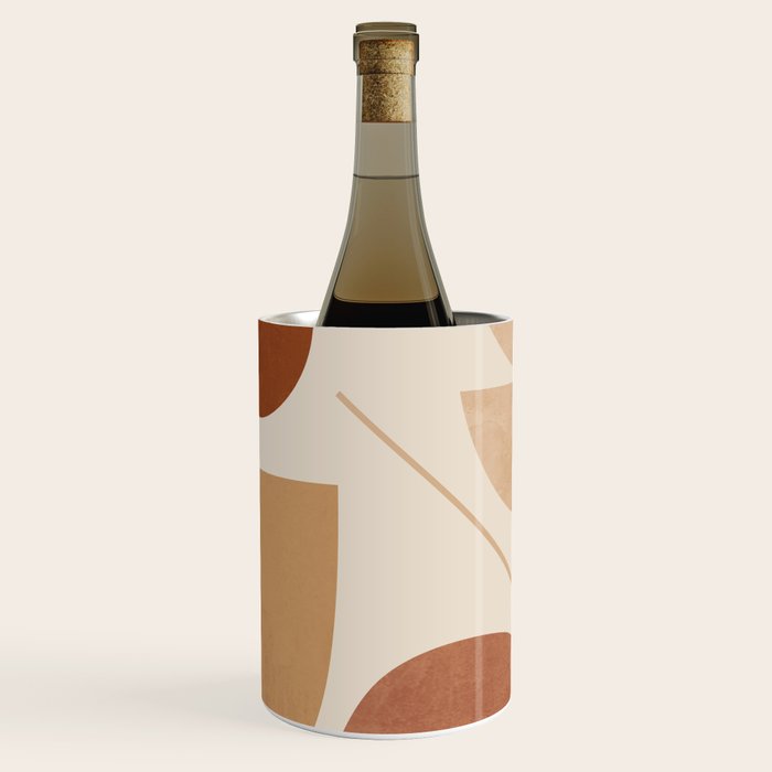 Modern Abstract Minimal Shapes 222 Wine Chiller Gallery Image 1