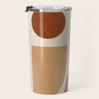 Modern Abstract Minimal Shapes 222 Travel Mug Gallery Image 3