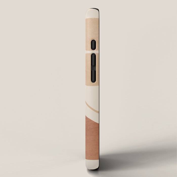 Modern Abstract Minimal Shapes 222 iPhone Case Gallery Image 2