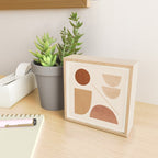 Modern Abstract Minimal Shapes 222 Mini Art Print Gallery Image 2