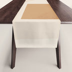 Modern Abstract Minimal Shapes 222 Table Runner Gallery Image 1