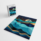 Indigo Desert Night Jigsaw Puzzle Gallery Image 2