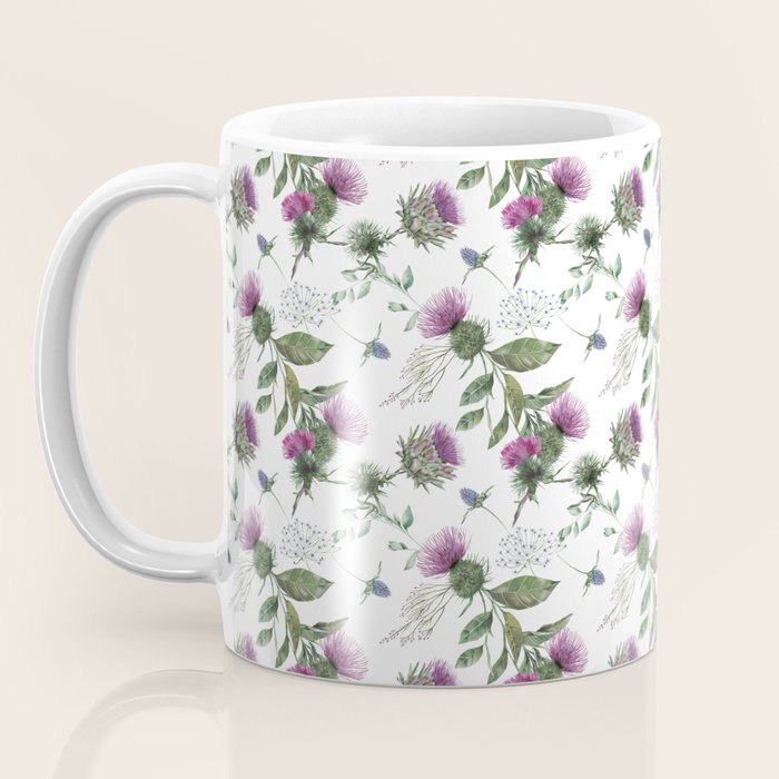 Scottish Thistle Coffee Mug Gallery Image 3