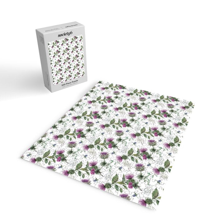 Scottish Thistle Jigsaw Puzzle Gallery Image 2