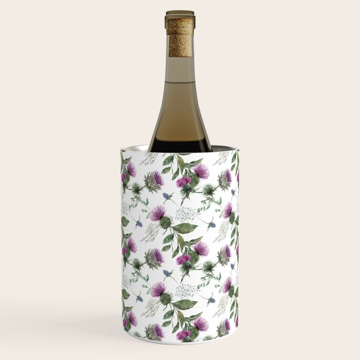 Scottish Thistle Wine Chiller Gallery Image 1
